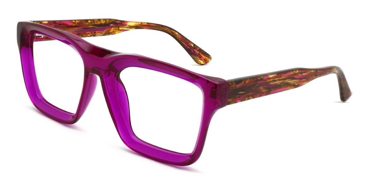 Lila Kiya Brille - Rectangle Glasses