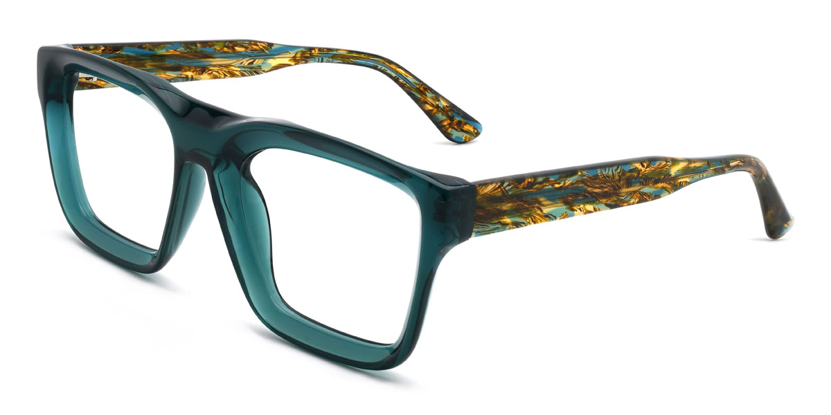 Fenyő zöld Kiya Szemüveg - Rectangle Glasses