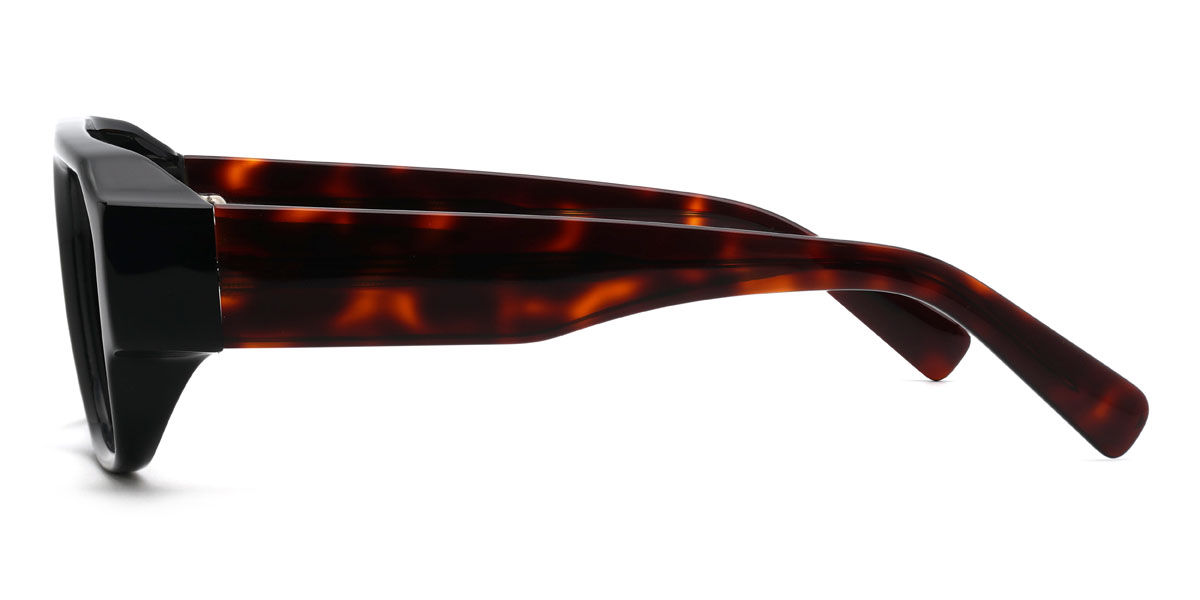 Schwarz Derick Brille - Aviator Glasses