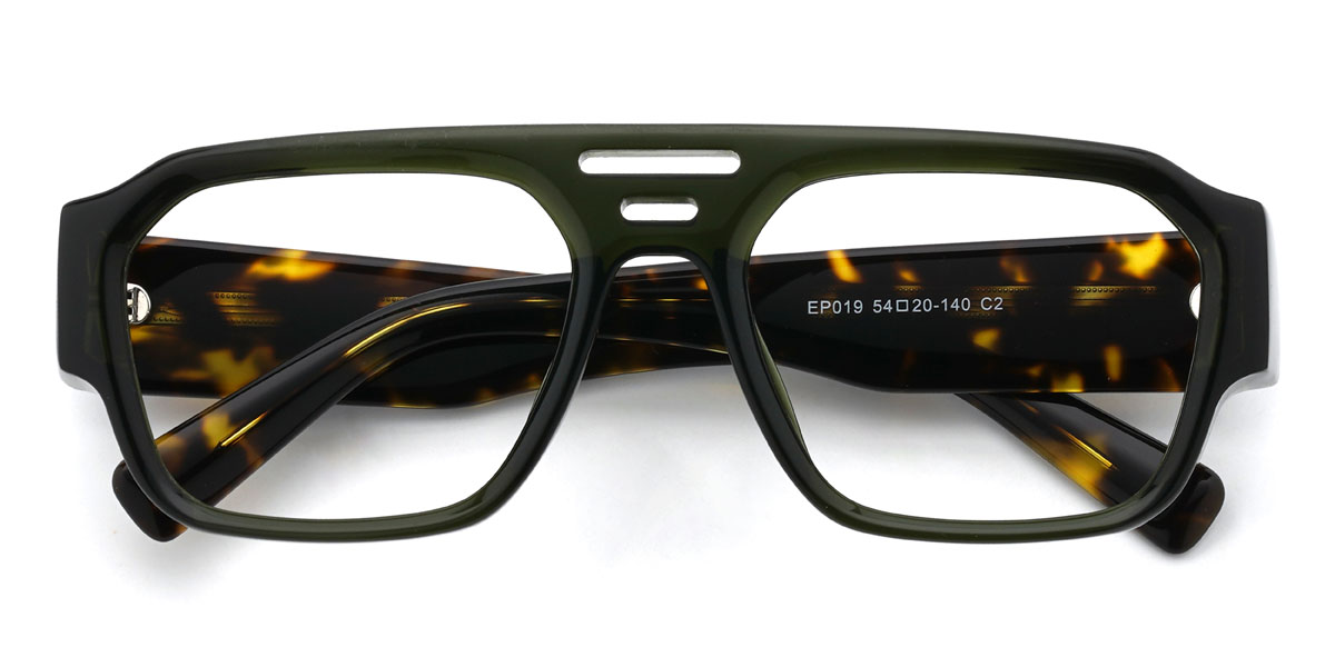 Mély zöld Derick Szemüveg - Aviator Glasses