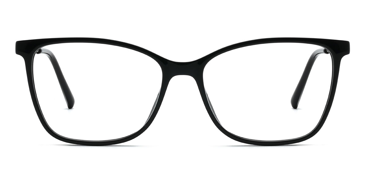 Noir Rosalyn Lunettes - Rectangle Glasses