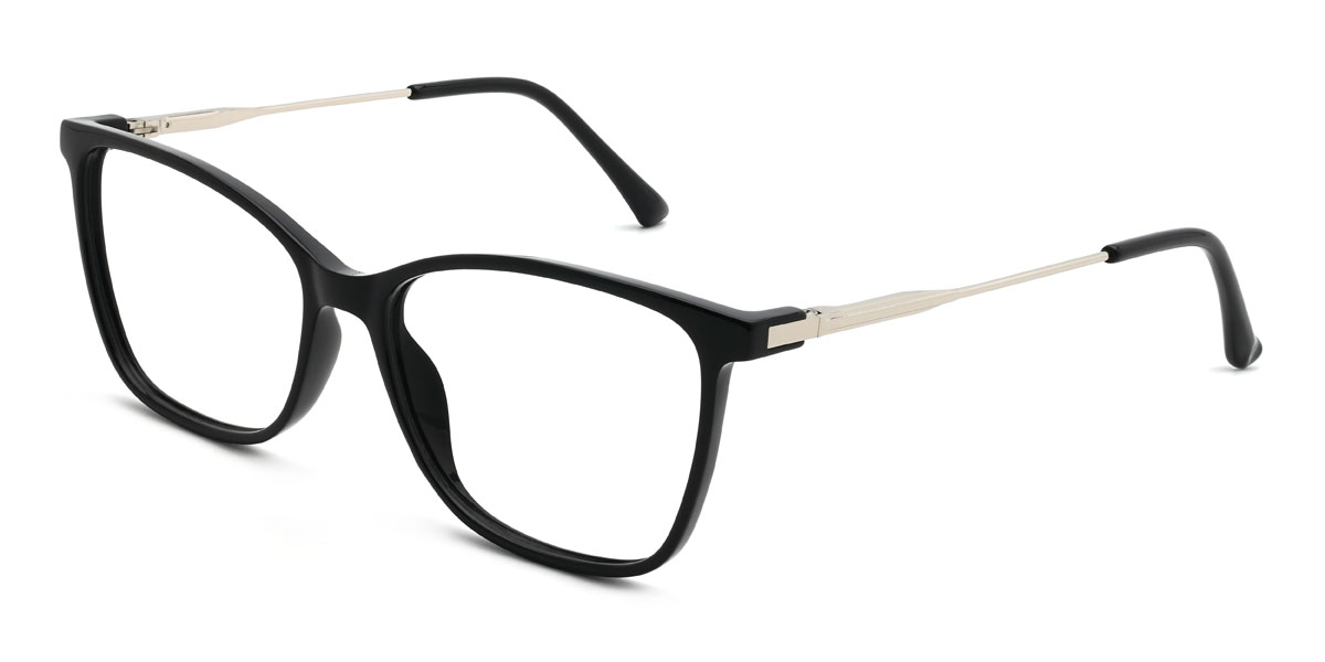 Noir Rosalyn Lunettes - Rectangle Glasses
