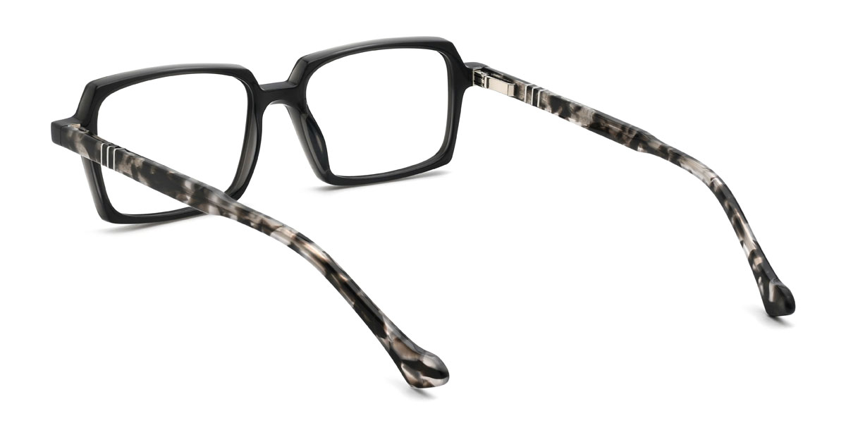 Gris Jadyn Lunettes - Rectangle Glasses