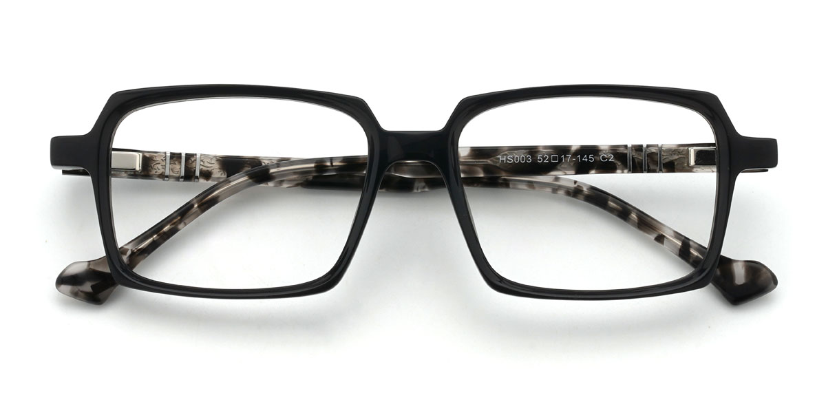Gris Jadyn Lunettes - Rectangle Glasses