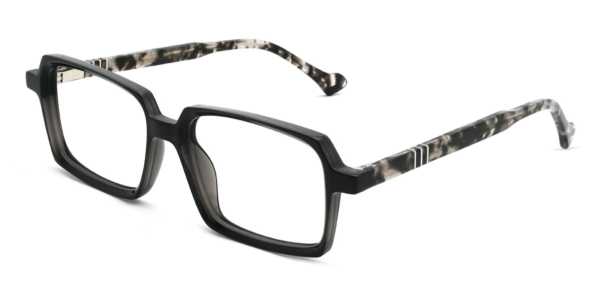 Gris Jadyn Lunettes - Rectangle Glasses