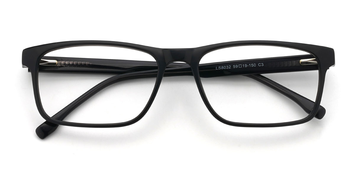 Gris Nigel Lunettes - Rectangle Glasses
