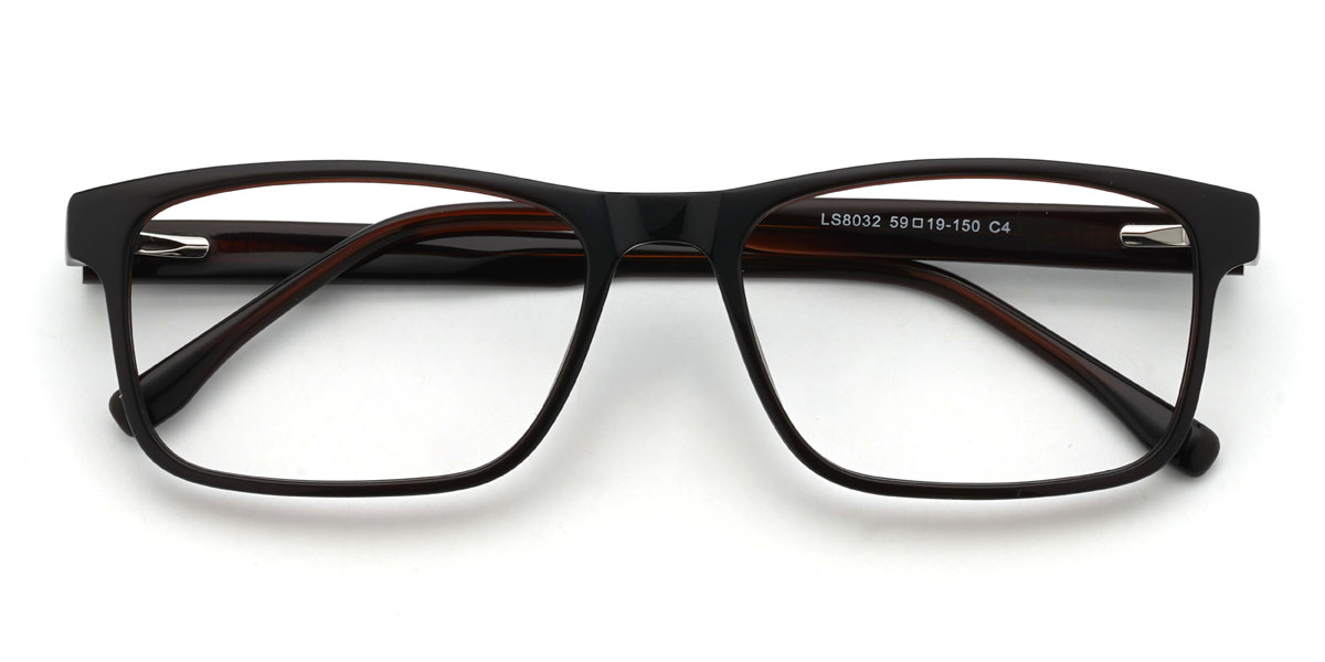 Marron Nigel Lunettes - Rectangle Glasses