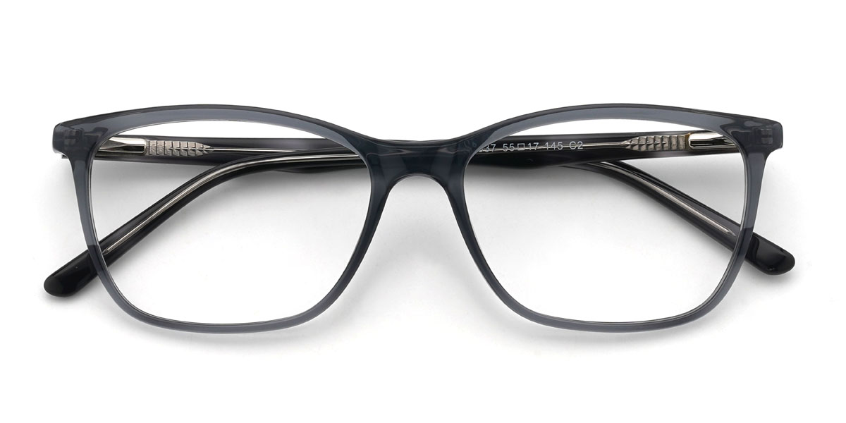 Szürke Estela Szemüveg - Rectangle Glasses