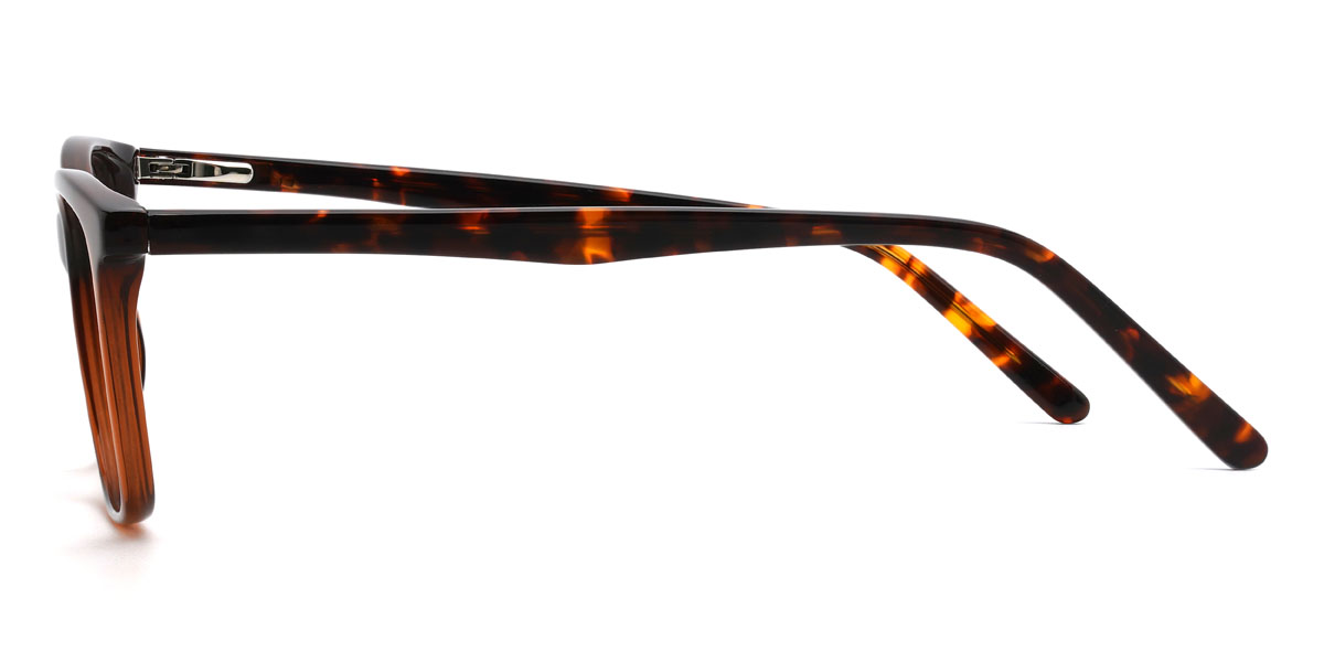 Braun Estela Brille - Rectangle Glasses