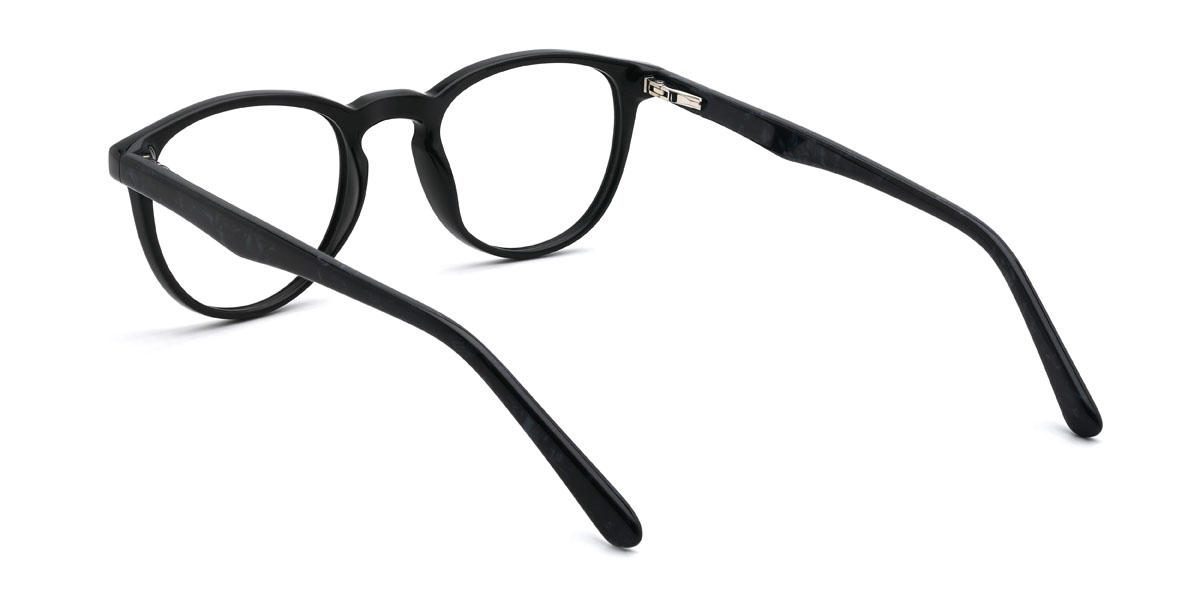 Schwarz Anneliese Brille - Oval Glasses