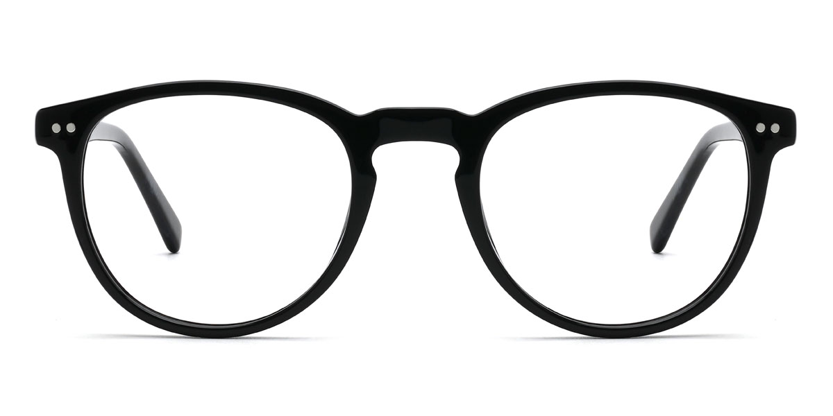 Schwarz Anneliese Brille - Oval Glasses
