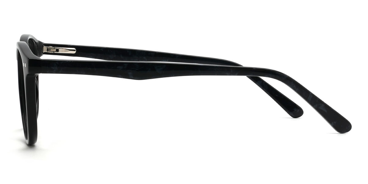 Schwarz Anneliese Brille - Oval Glasses