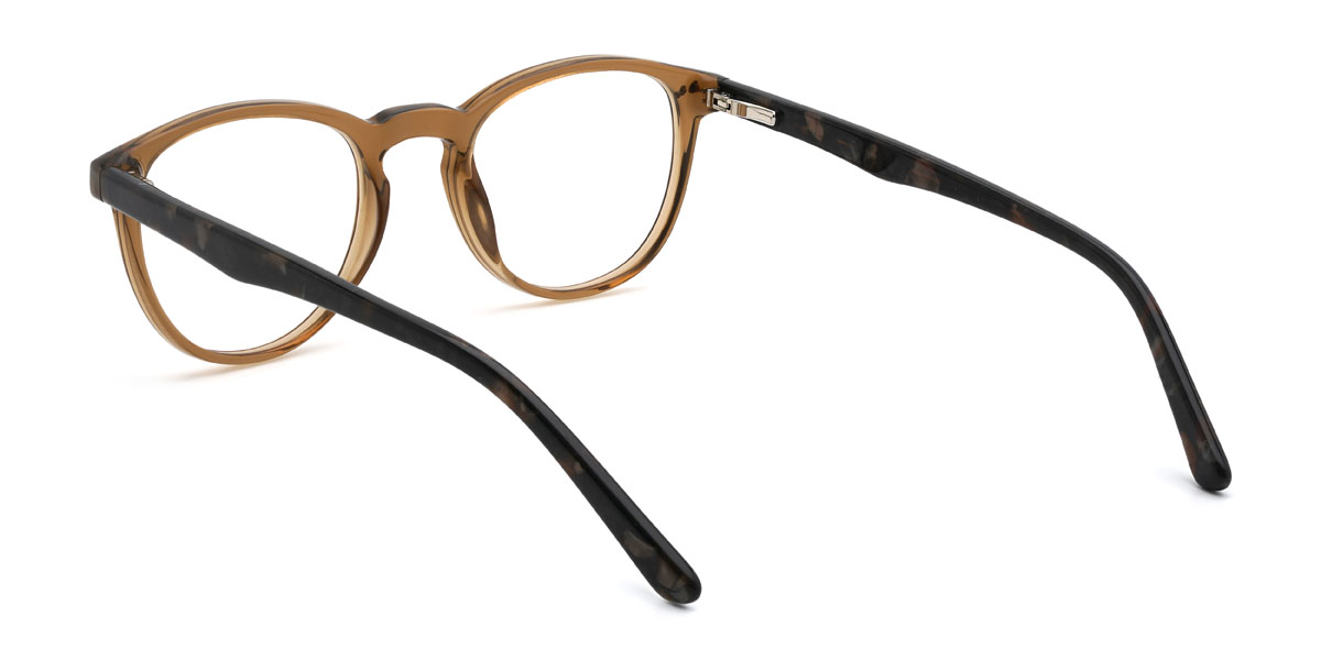 Barna Anneliese Szemüveg - Oval Glasses