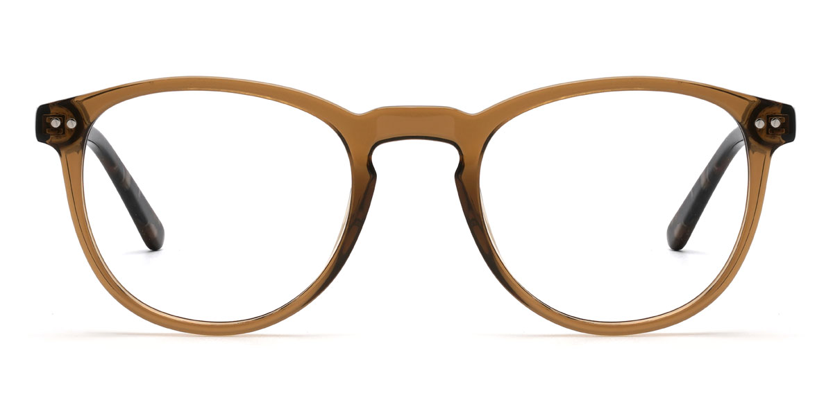 Barna Anneliese Szemüveg - Oval Glasses