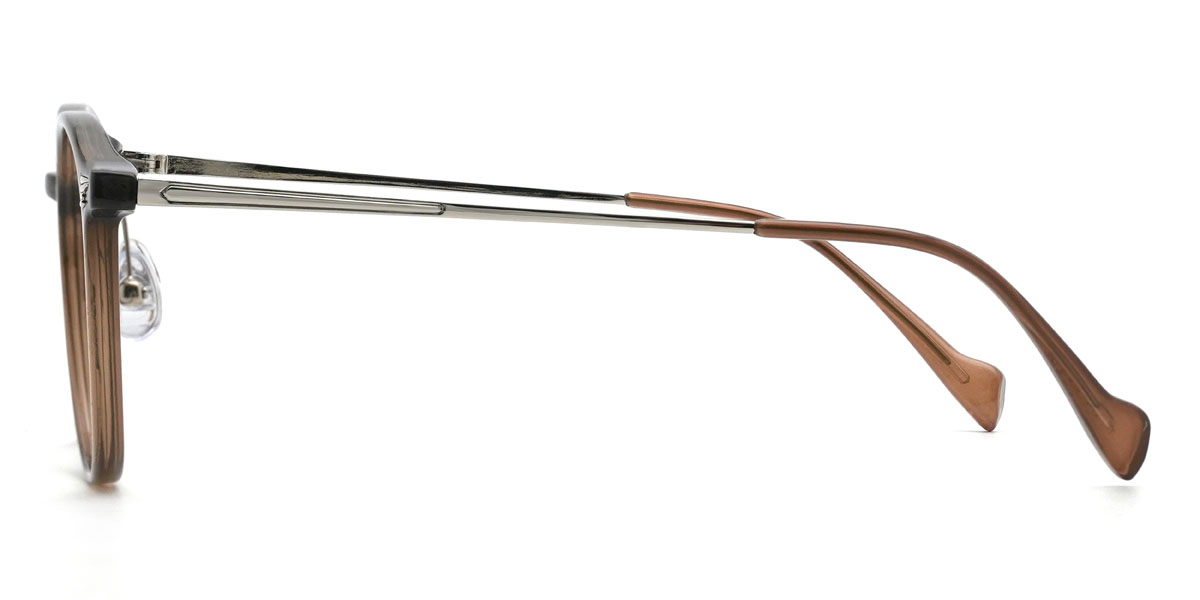 Marrón Xaylen Gafas - Oval Glasses