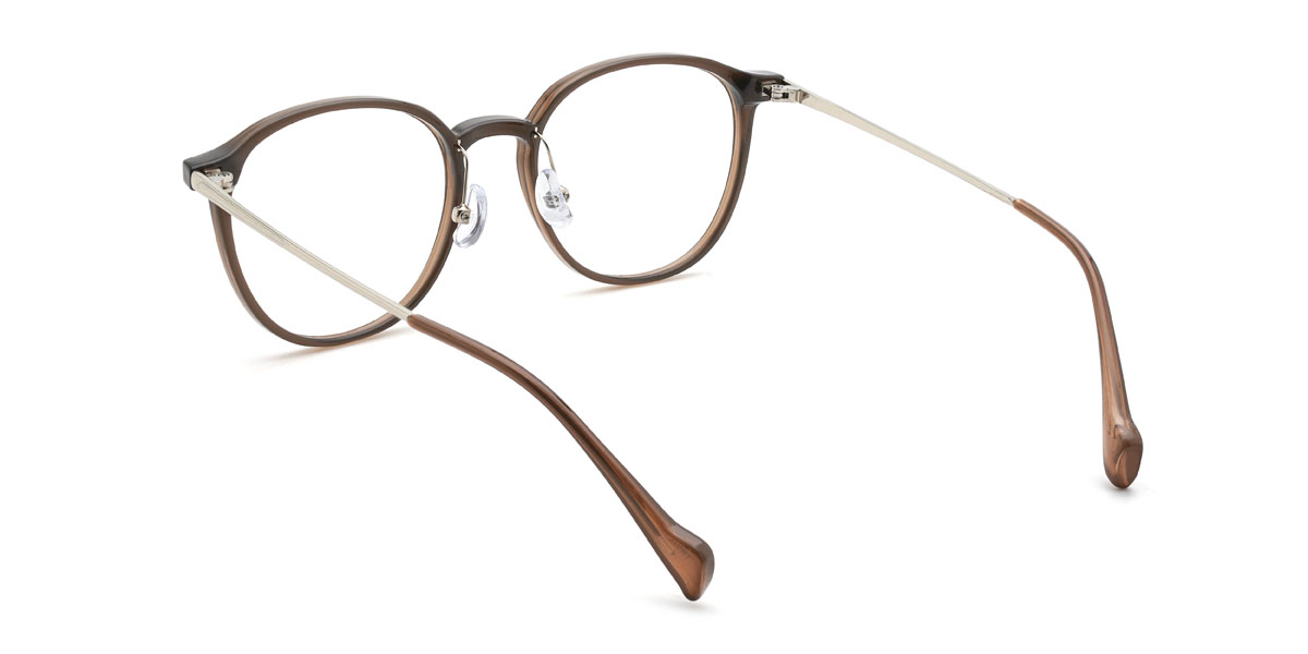 Marrón Xaylen Gafas - Oval Glasses