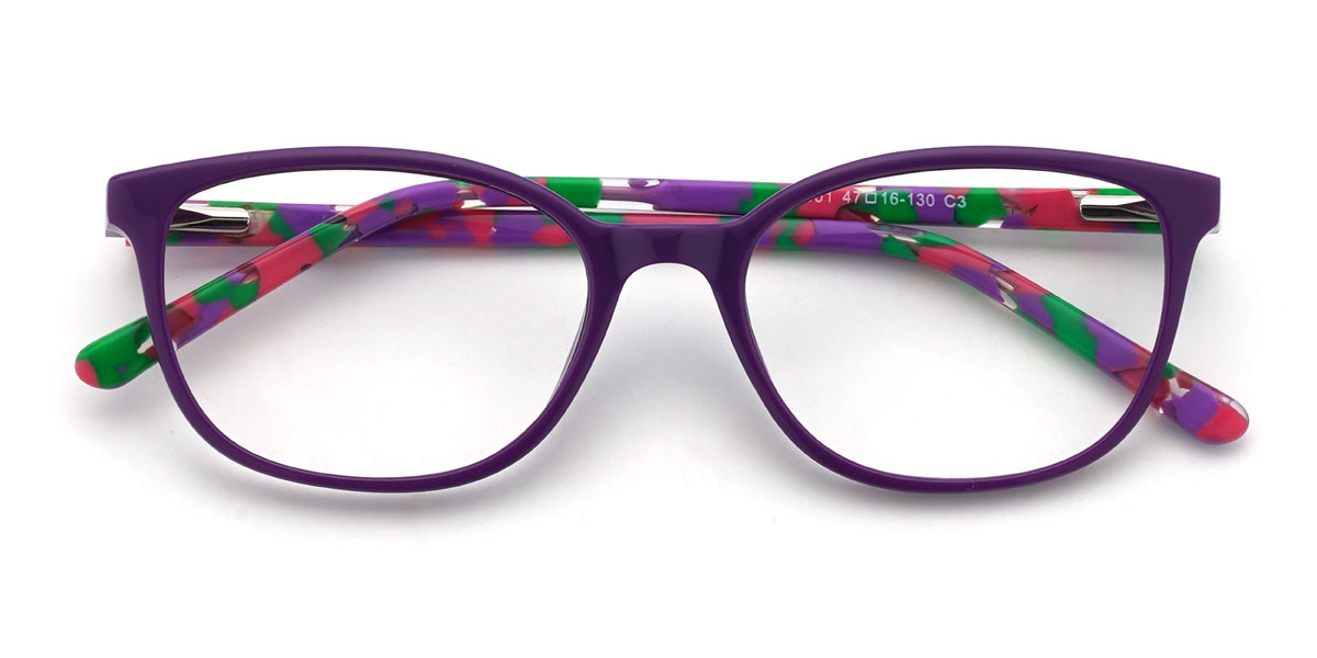 Violet foncé Malina (Age 7-9) Lunettes - Kids Glasses