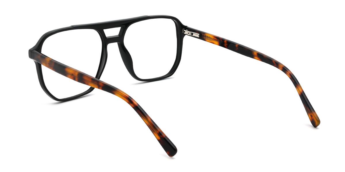 Black Orhan Glasses - Aviator Glasses