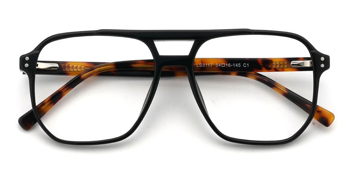 Black Orhan Glasses - Aviator Glasses