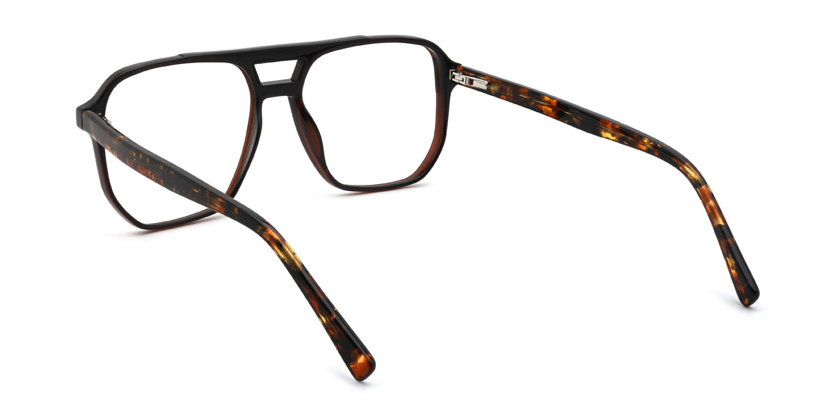 Brown Orhan Glasses - Aviator Glasses