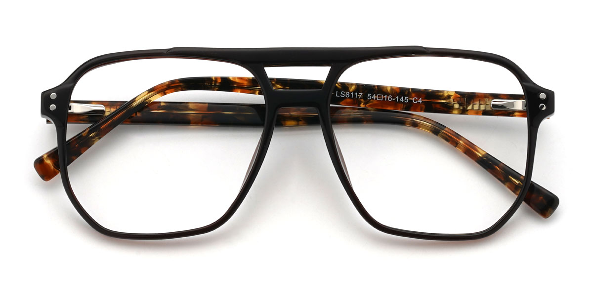 Brown Orhan Glasses - Aviator Glasses