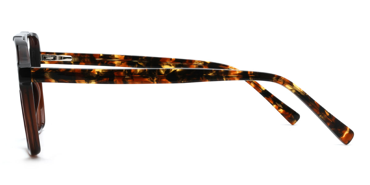 Brown Orhan Glasses - Aviator Glasses