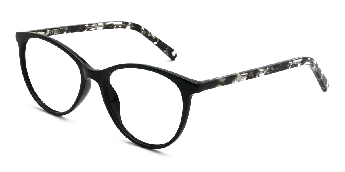 Noir Shania Lunettes - Oval Glasses