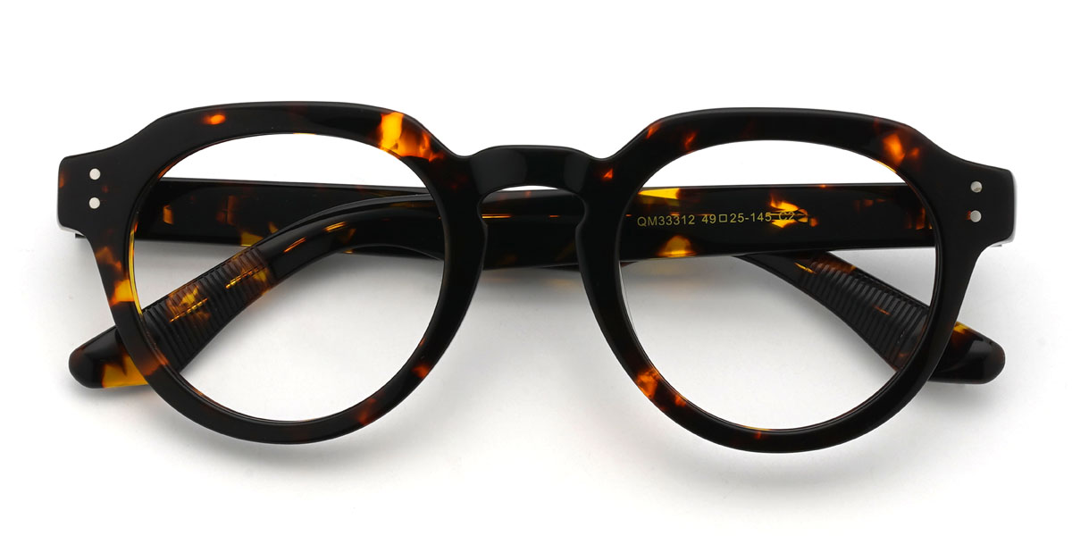 Tortoiseshell Mateus Glasses - Oval Glasses