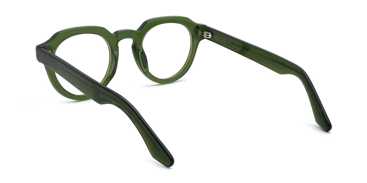 Green Mateus Glasses - Oval Glasses