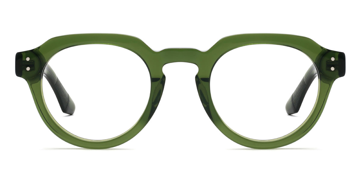 Green Mateus - Oval Glasses