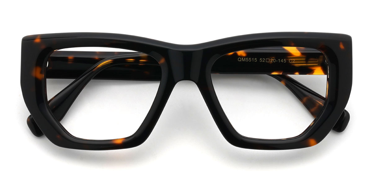 Écaille Johnnie Lunettes - Rectangle Glasses