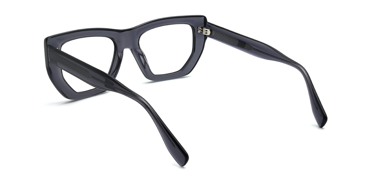 Grey Johnnie Glasses - Rectangle Glasses