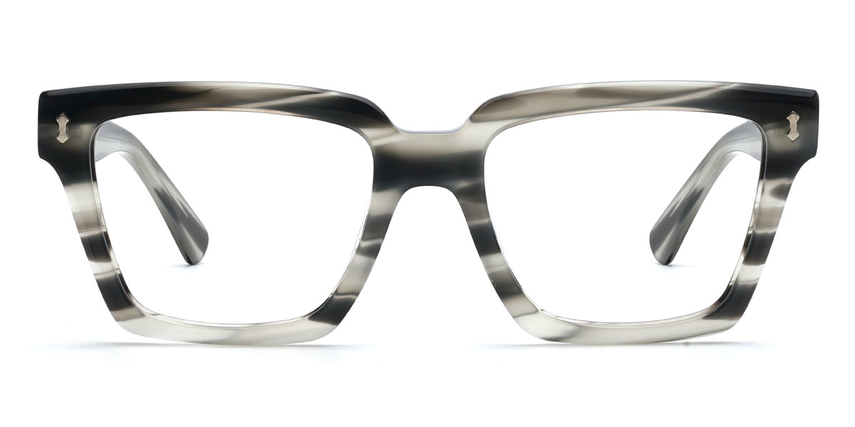 Grey Claira Glasses - Rectangle Glasses