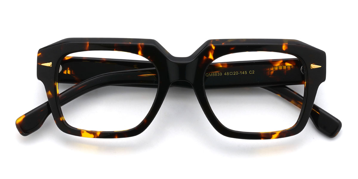 Écaille Amberly Lunettes - Rectangle Glasses