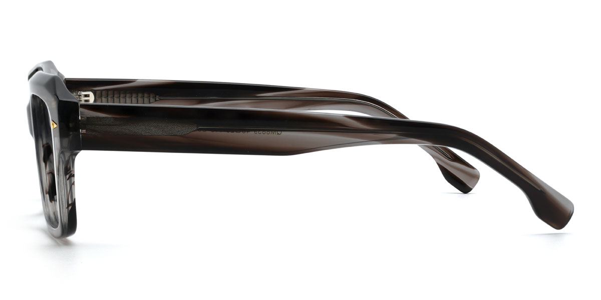 Black Tortoiseshell Amberly Glasses - Rectangle Glasses