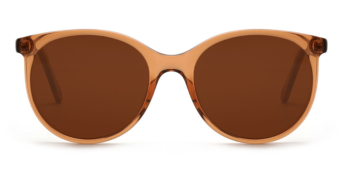 Vörösbarna Barna Zaydan Szemüveg - Oval Sunglasses