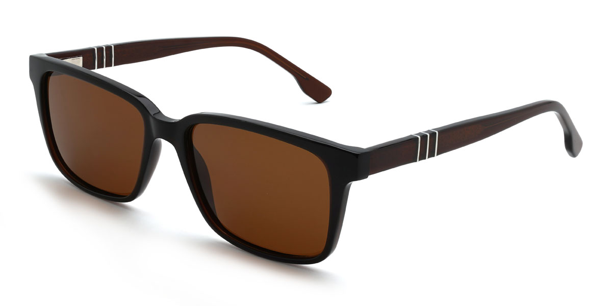 Fekete Barna Octavius Szemüveg - Rectangle Sunglasses