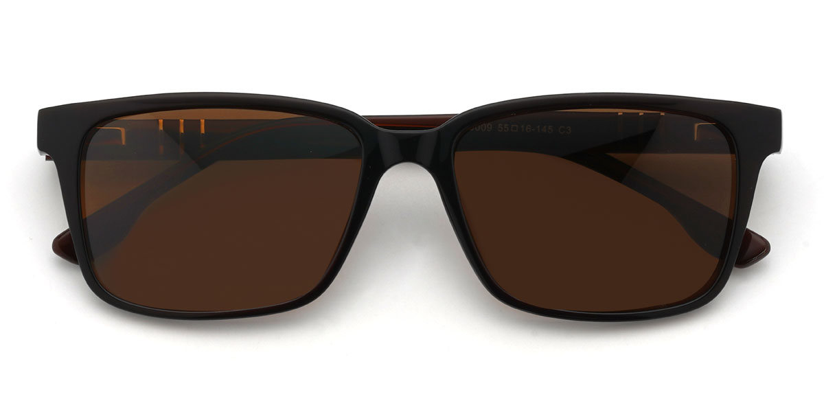 Fekete Barna Octavius Szemüveg - Rectangle Sunglasses