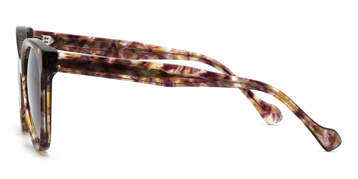 Carey Gris Hridhaan Gafas - Oval Sunglasses
