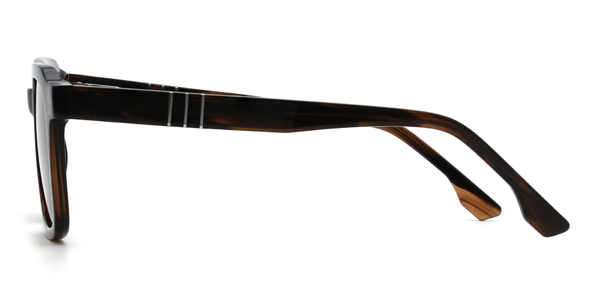 Brown Brown Colson Glasses - Rectangle Sunglasses
