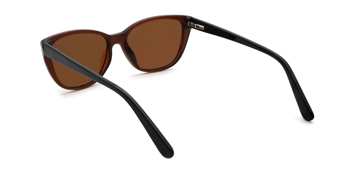 Brown Brown Makenzi Glasses - Cat Eye Sunglasses