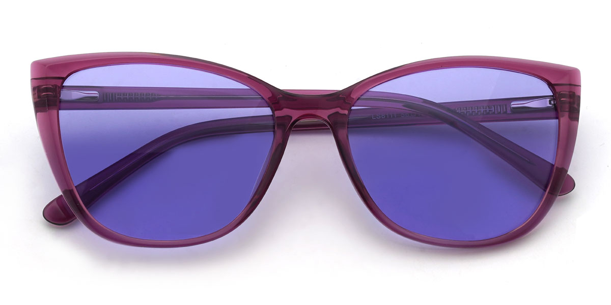 Púrpura Púrpura Dora Gafas - Cat Eye Sunglasses