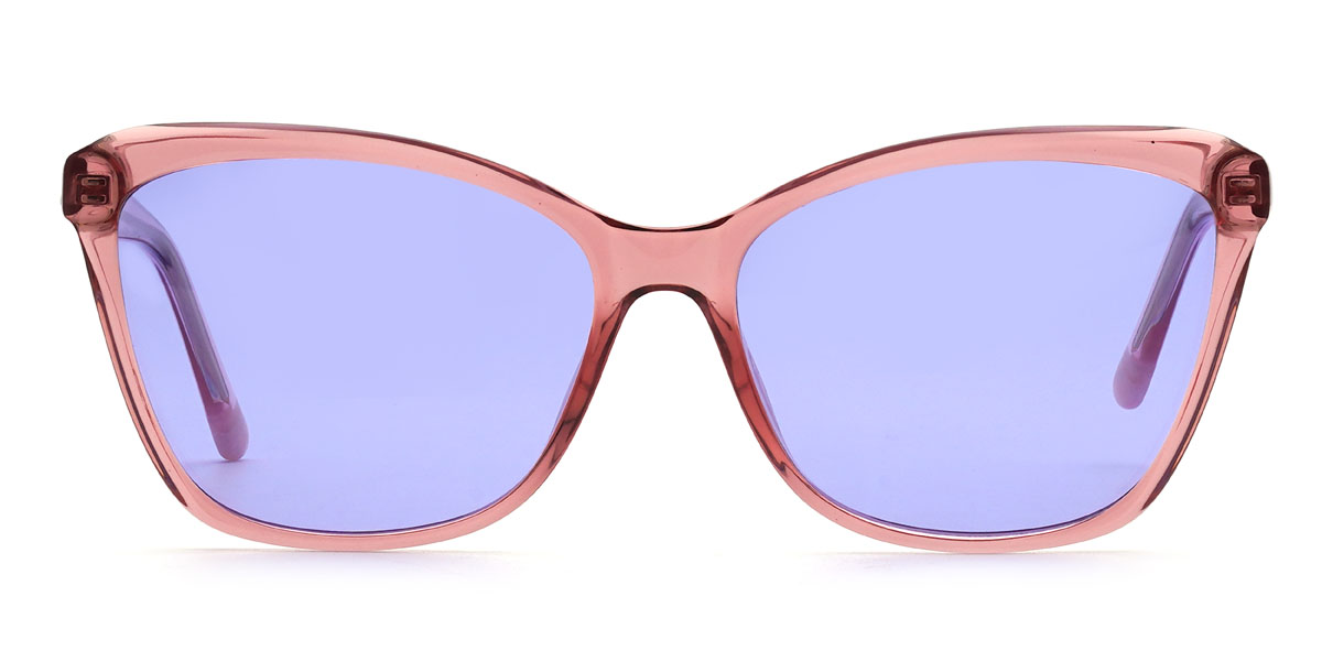 Pink Purple Joanna Glasses - Cat Eye Sunglasses