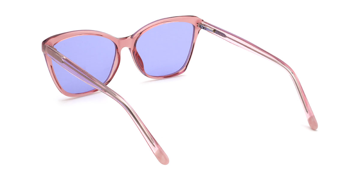 Pink Purple Joanna Glasses - Cat Eye Sunglasses