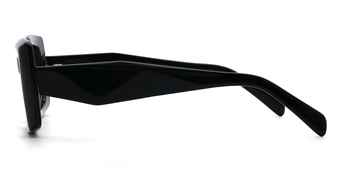 Black Justine Glasses - Rectangle Glasses