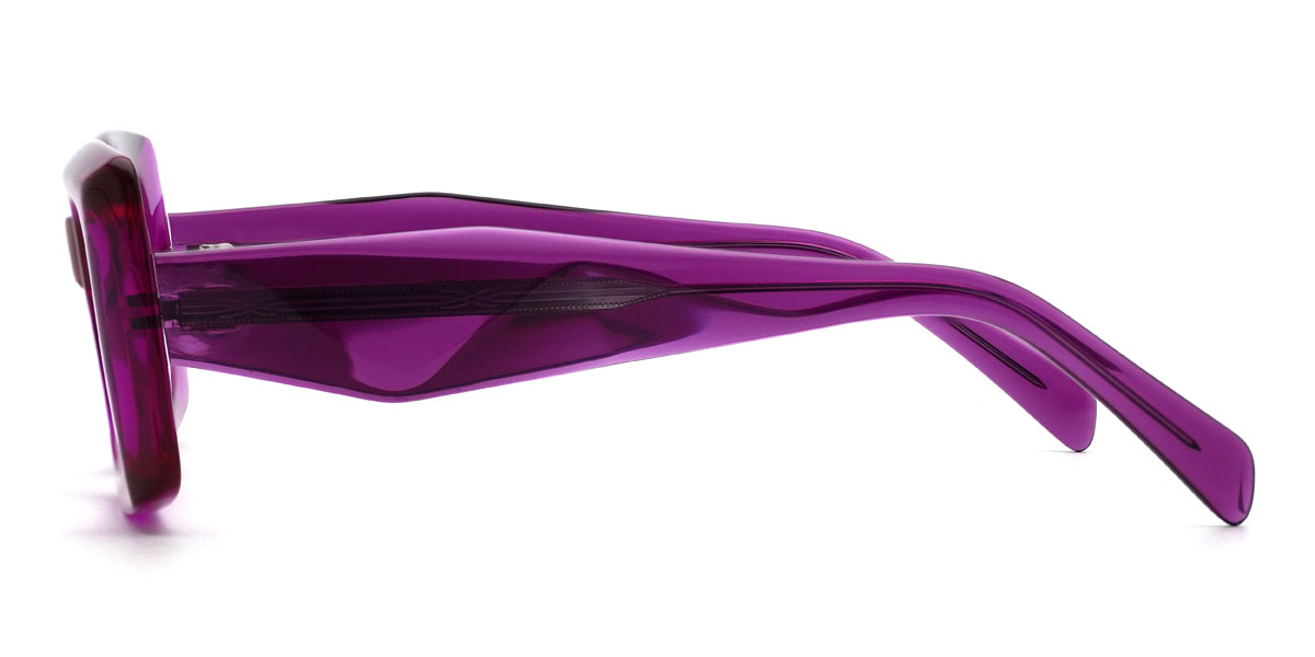 Purple Justine Glasses - Rectangle Glasses
