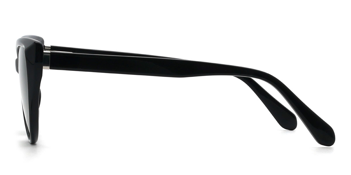Negro Verde Oscuro Isadora Gafas - Cat Eye Sunglasses