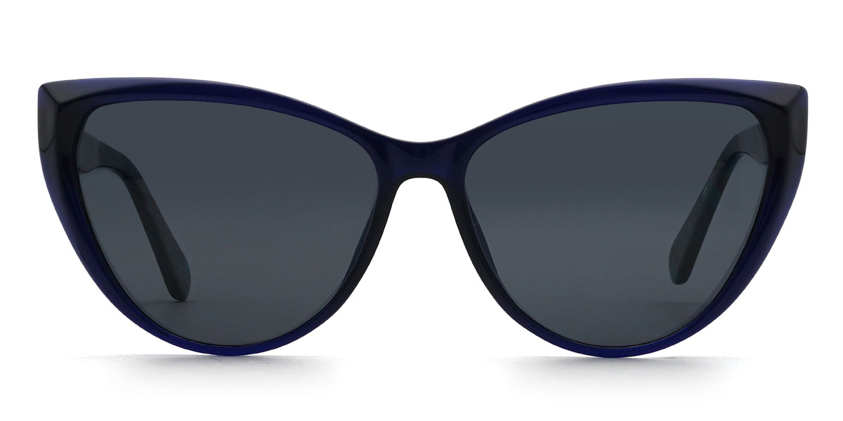 Black Grey Isadora Glasses - Cat Eye Sunglasses