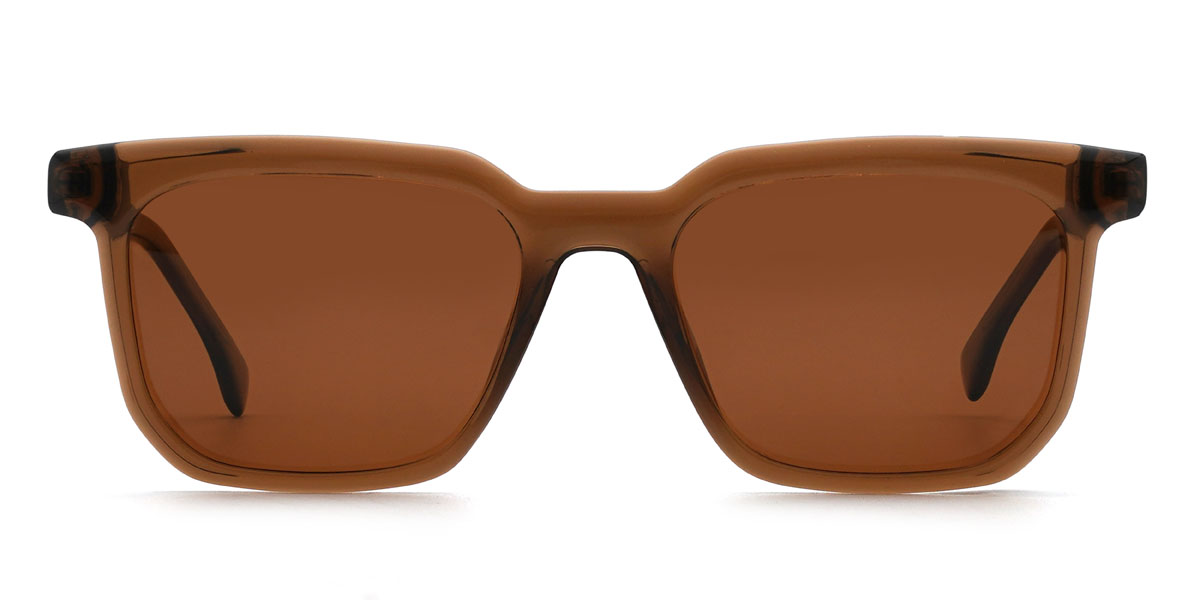 Brown Brown Floyd Glasses - Rectangle Sunglasses
