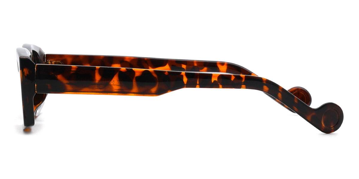 Tortoiseshell Brown Konstantinos Glasses - Rectangle Sunglasses